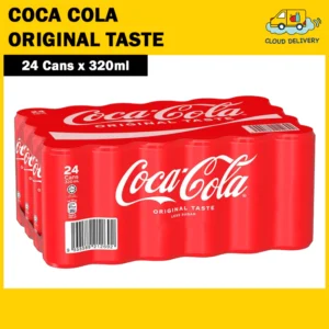 Coke Coca Cola Original Taste - Less Sugar (24 x 320ml)