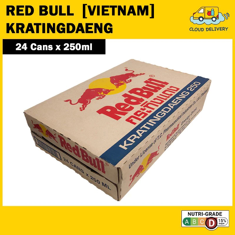 Red Bull Kratingdaeng Energy Drink (24 x 250ml)