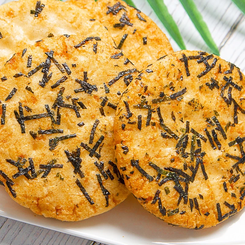 Want Want Seaweed Rice Crackers 旺旺厚烧海苔 118g - Image 4